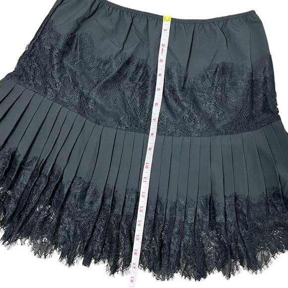 whimsygoth pleated lace mini skirt - Picture 4 of 6